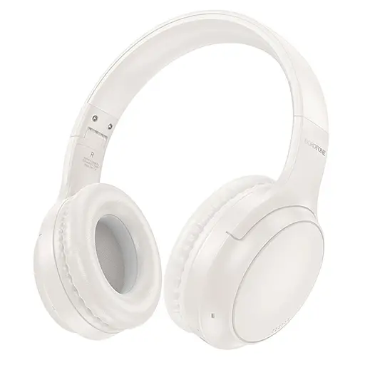 Накладні бездротові навушники Borofone BO29 Fascinador Milky White