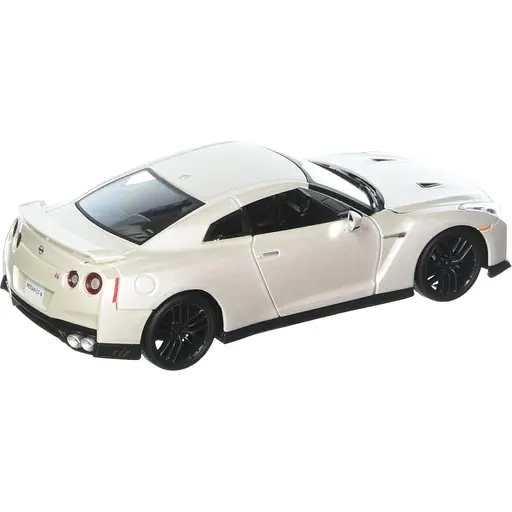 Автомодель Bburago Nissan GT-R 1:24 Metallic White (18-21082) [119115] - фото 5