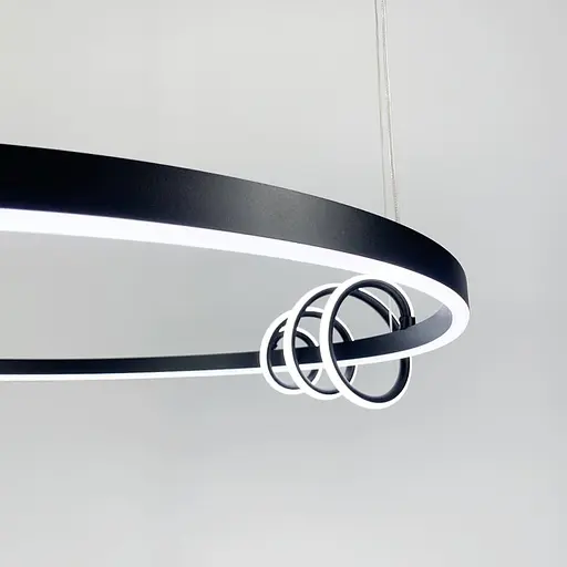 Підвісна LED люстра з кріпленням у двох точках Ø 60 см | Арт. BF 14-600 | Line F - фото 3