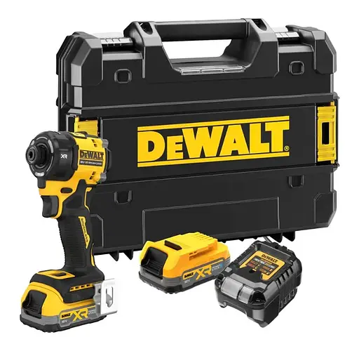 Шурупокрут ударний гідравлічний акумуляторний DeWalt безщітковий з АКБ та ЗП (DCF870E2T) - фото 7