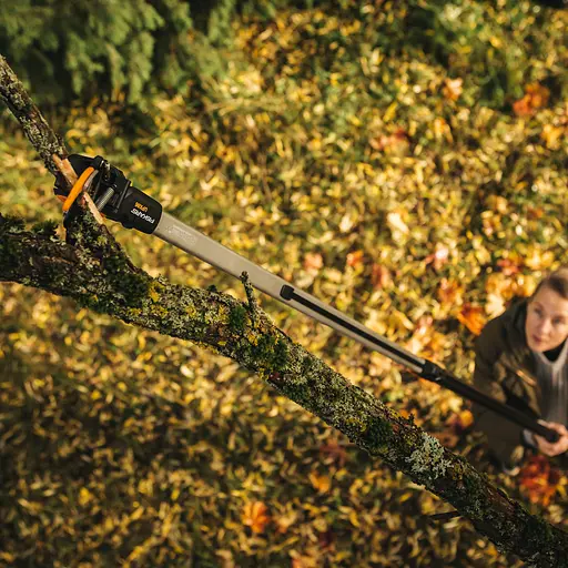 Телескопический высоторез Fiskars PowerGear UPX86, 240-400 см, до 32 мм (1023624) - фото 3