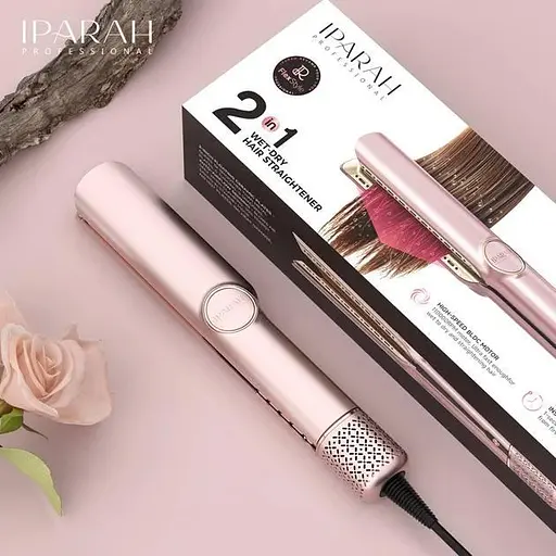 Фен-випрямляч для волосся 2 в 1 IPARAH професійний стайлер для укладання та вирівнювання волосся, прасок-фен IPARAH - фото 4
