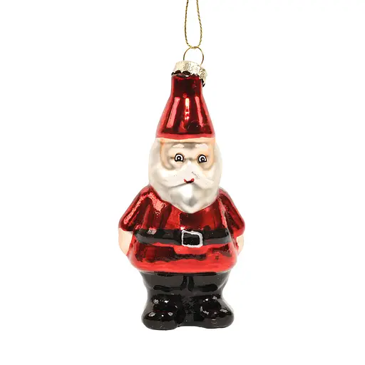 Елочное украшение "Санта в красном" 5,4*4,2*11 см, YQ1408430
