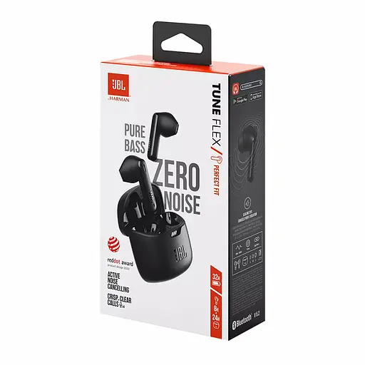 Наушники TWS JBL Tune Flex Black (JBLTFLEXBLK) - фото 3
