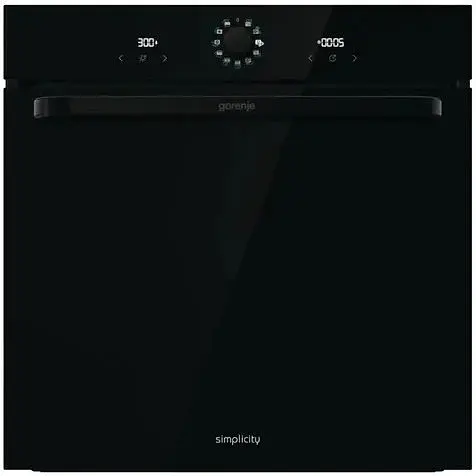 Духовой шкаф электрический Gorenje 77 л A пара дисплей макс.темпер.-300 черный