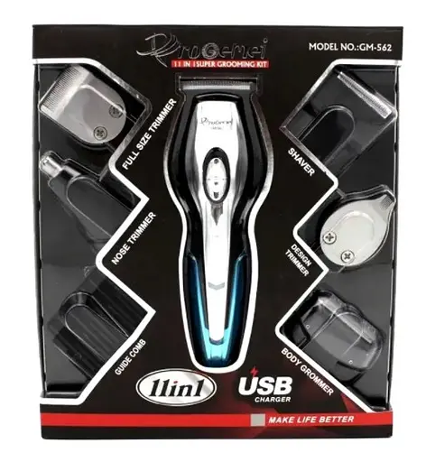 Машинка для стрижки Gemei GM-562 Стайлер 11 в 1 - фото 4