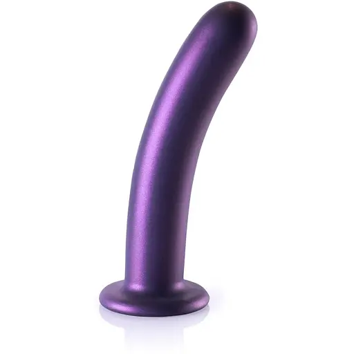 Фалоімітатор Ouch! Smooth G-Spot Dildo 7'' 17.7 см (фіолетовий)