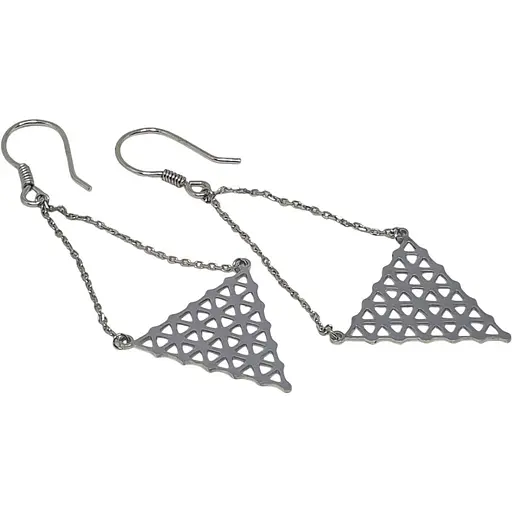 Срібні сережки-підвіски Qvaliz. 90200878
