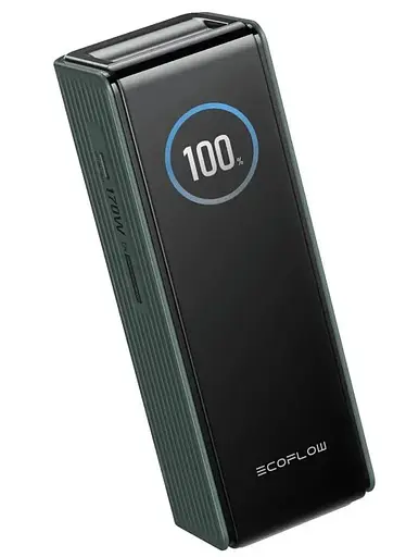 Павербанк EcoFlow RAPID Green 25 000 mAh / 140 Вт (EF-RAPID25K140W-G-EU) - фото 2