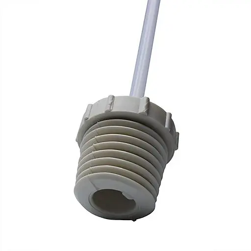 Силиконовая пробка крышка с трубкой для винных бутылей 10–20 л герметичная, универсальная, 6 ребер фиксации, трубка 79 см Белый 88280 - фото 3