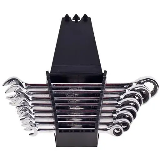 Набір комбінованих тріскачкових ключів Alloid 8-19 мм 8 предметів (НК-2081-8) - фото 2