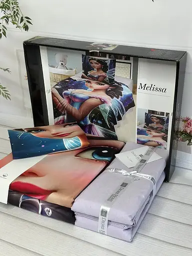 Постільна білизна Melissa Ранфорс Romeo Home pbe0051240 - фото 2