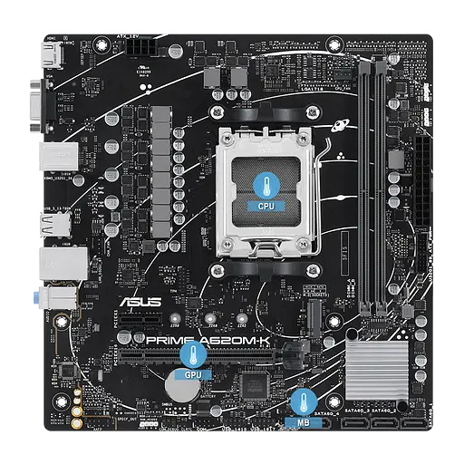 Материнська плата Asus A620M-K Prime Socket AM5 (PRIME A620M-K)