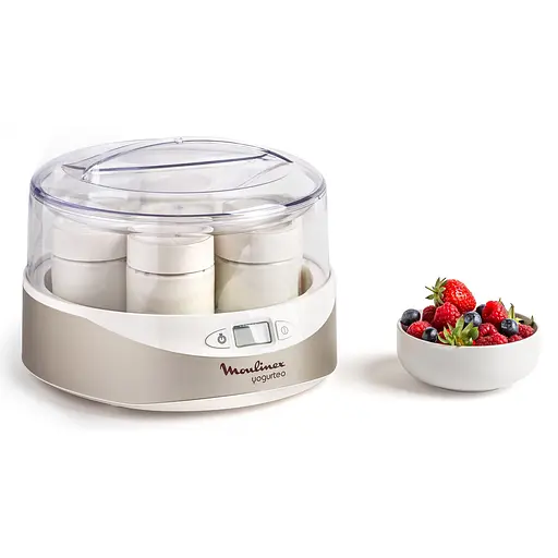 Йогуртниця Moulinex Yogurteo біло-сірий 15 Вт (YG231E32) - фото 2