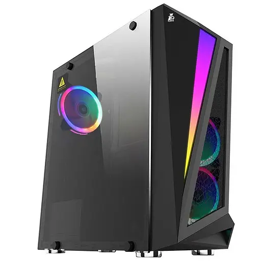 Комп'ютер Gaming PC (1st Player Black) (i3-10100/16/250SSD/1TB/RX480-8Gb) - фото 5