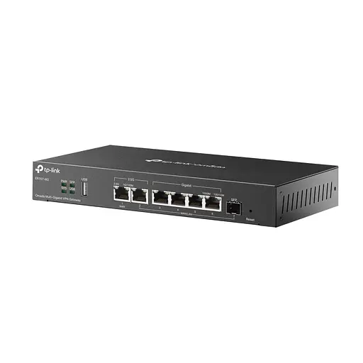 Мультисервисный маршрутизатор TP-Link ER707-M2, 1x2.5GE LAN, 1x2.5GE WAN/LAN, 4xGE LAN, 1xSFP WAN/LAN, 1xUSB - фото 4