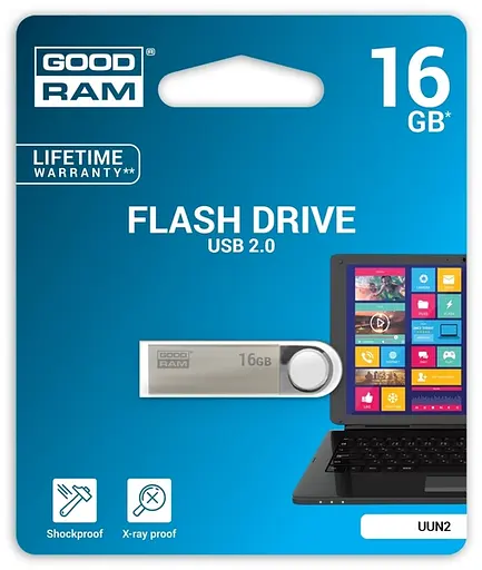 Flash Drive Goodram UUN2 Unity 16GB (UUN2-0160S0R11) - фото 3