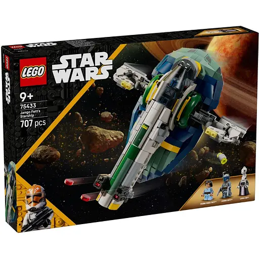 Конструктор LEGO Star Wars Зореліт Джанго Фетта 707 деталей (75433) - фото 1