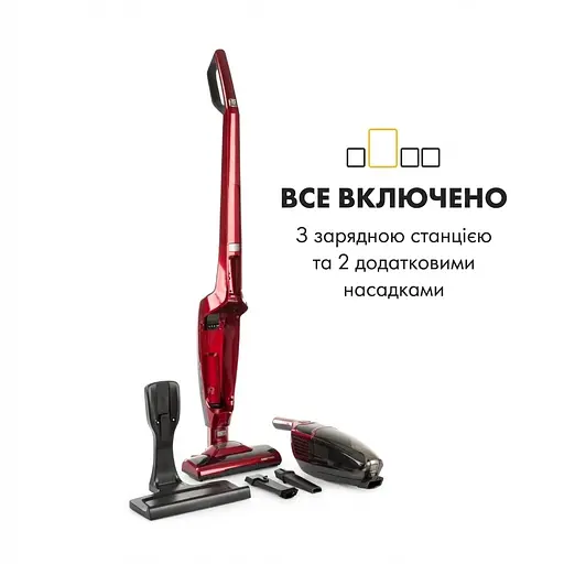 Пылесос аккумуляторный Klarstein TurboHybrid беспроводной (10032944) - фото 2