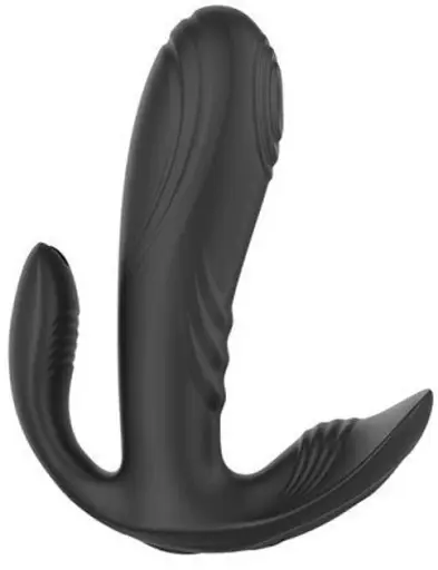 Вибратор 3 в 1 I'MCUM Dual Pleasure Черный (IM-KGS010)