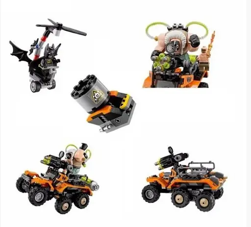 Конструктор Decool 7130 Хімічна атака Бейна - 366 дет. - фото 4