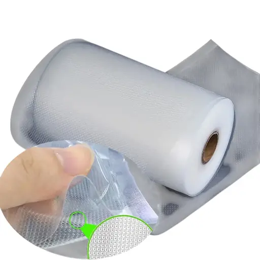 Пакети для вакууматора рифлені в рулоні 17x500 см гофровані для вакуумного упаковника - фото 1