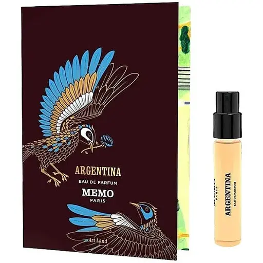 Парфюмерная вода пробник Memo Argentina 1.5 мл - фото 1