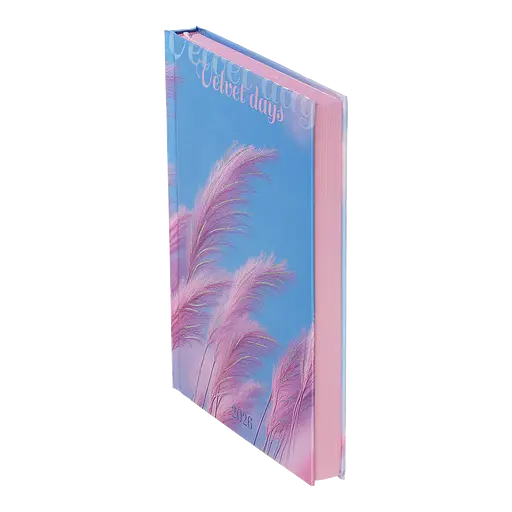 Щоденник датований Buromax Only 2026 поліграфічний A5 світло-рожевий (BM.2183-43) - фото 4