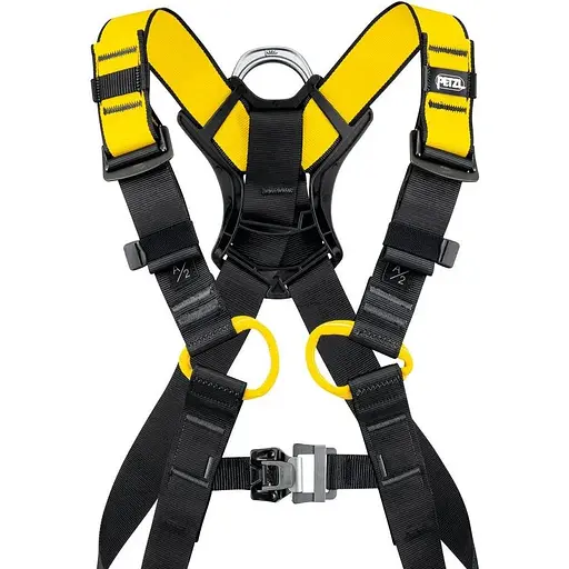 Страховочная система Petzl Newton EU 1 Black/Yellow (1052-C073AA01) - фото 4