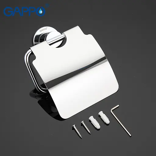 Паперотримач Gappo G1803 хром Хром - фото 4