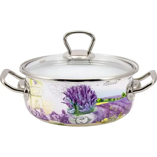 Каструля Interos Лаванда 1.5 л (000013516) - фото 1