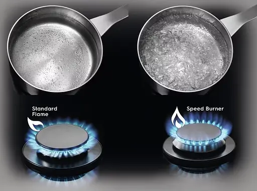 Варильна поверхня газова Electrolux 75 см чавун нержавіюча сталь - фото 7