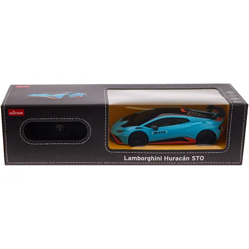 Машинка Rastar Lamborghini Huracan STO Speed 1:24 Блакитний - фото 9