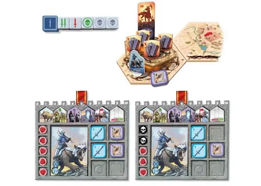 Настольная игра Lords of Boards Тайны замка Карак ІІ (Karak II) (укр.) + уникальное промо! (LOB2357UA) - фото 4