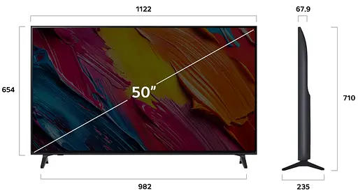 LED-телевізор LG 50QNED70A6A (7122921) - фото 3