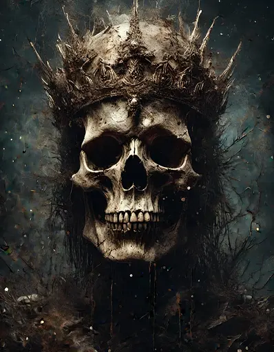 Дерев'яний класичний пазл Череп короля піратів, А4, Картонна коробка 100 елементів - фото 2