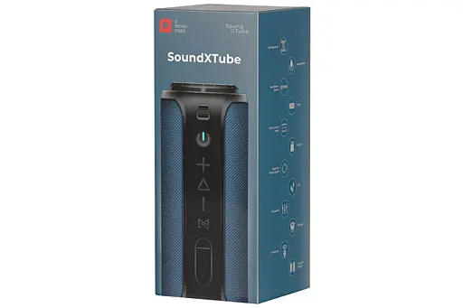 Акустическая система 2E SoundXTube TWS, MP3, Wireless, Waterproof Blue - фото 3