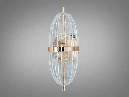 Настінне бра Romin Diasha золото LED 6 Вт - фото 4