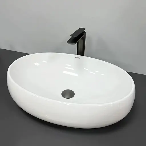 Умивальник VBI Veneto M white накладний VBI-012802, Білий - фото 1