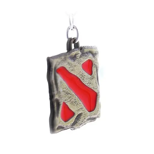 Брелок Доту 2 лого двухсторонний.496 - фото 3