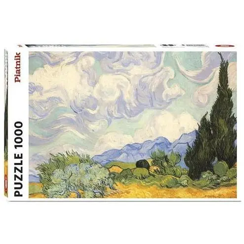 Пазл Piatnik Пшеничное поле с кипарисом Винсент ван Гог 1000 эл. (PT-539145)