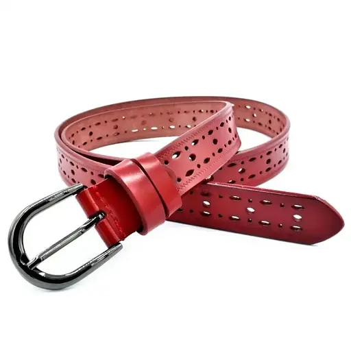 Ремінь шкіряний Weatro жіночий 110-115х3 см acs0013675 - фото 1