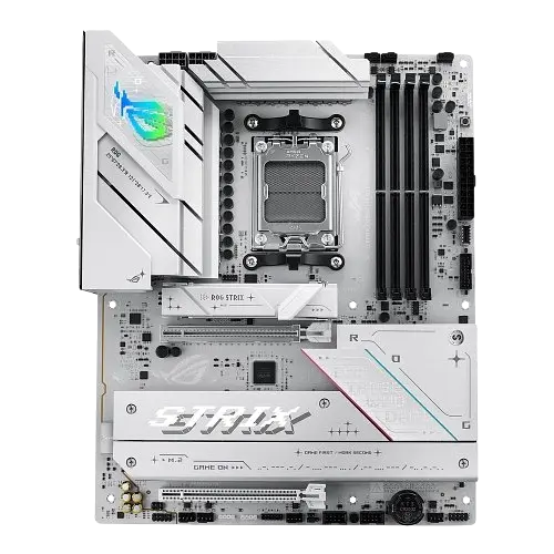 Материнcька плата ASUS B850 MAX GAMING WIFI White Socket AM5 - фото 2