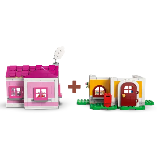 Уценка. Конструктор LEGO Animal Crossing Творческие дома: сезоны развлечений 814 деталей (77057) - фото 5