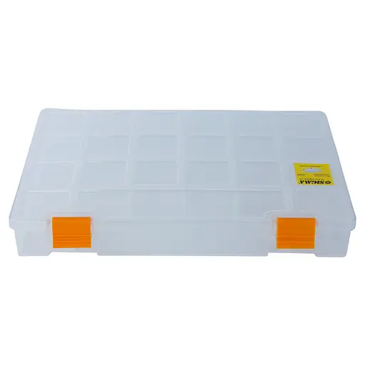 Органайзер пластиковый прозрачный Sigma 276×203×42мм 7418041 - фото 2