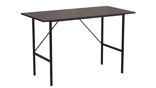 Стол письменный Line Тайм Ferrum-decor 750x1200x600 Черный металл ДСП Венге Магия 16 мм (FRD-106162) - фото 6