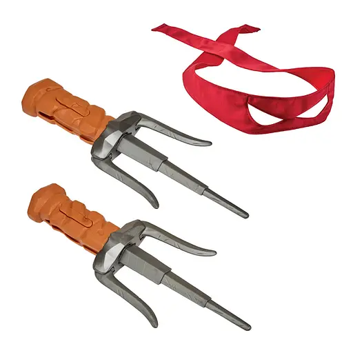 Набір іграшкової зброї Кинджал-сай Рафаеля TMNT 83524 трансформується - фото 1