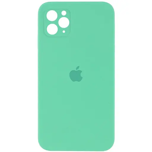 Чохол Epik Silicone Case Square Full Camera Protective AA для Apple iPhone 11 Pro 5.8 Зелений/Spearmint - фото 1