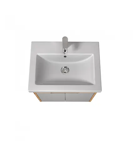 Тумба Мойдодир Smart Craft 60-A з умивальником Cersanit Como 60 - фото 5