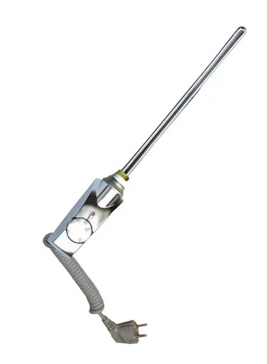 ТЕН для рушникосушки Heatpol GT-0.3 300 Вт з терморегулятором Хром 30412 - фото 1